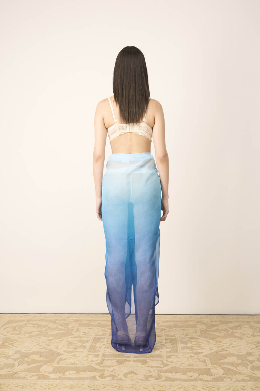 2. Pareo Blu Retro
