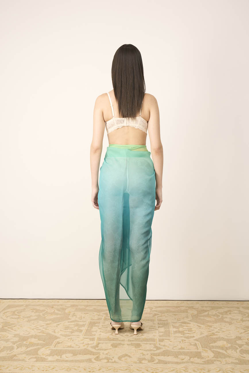 2. Pareo Verde Retro