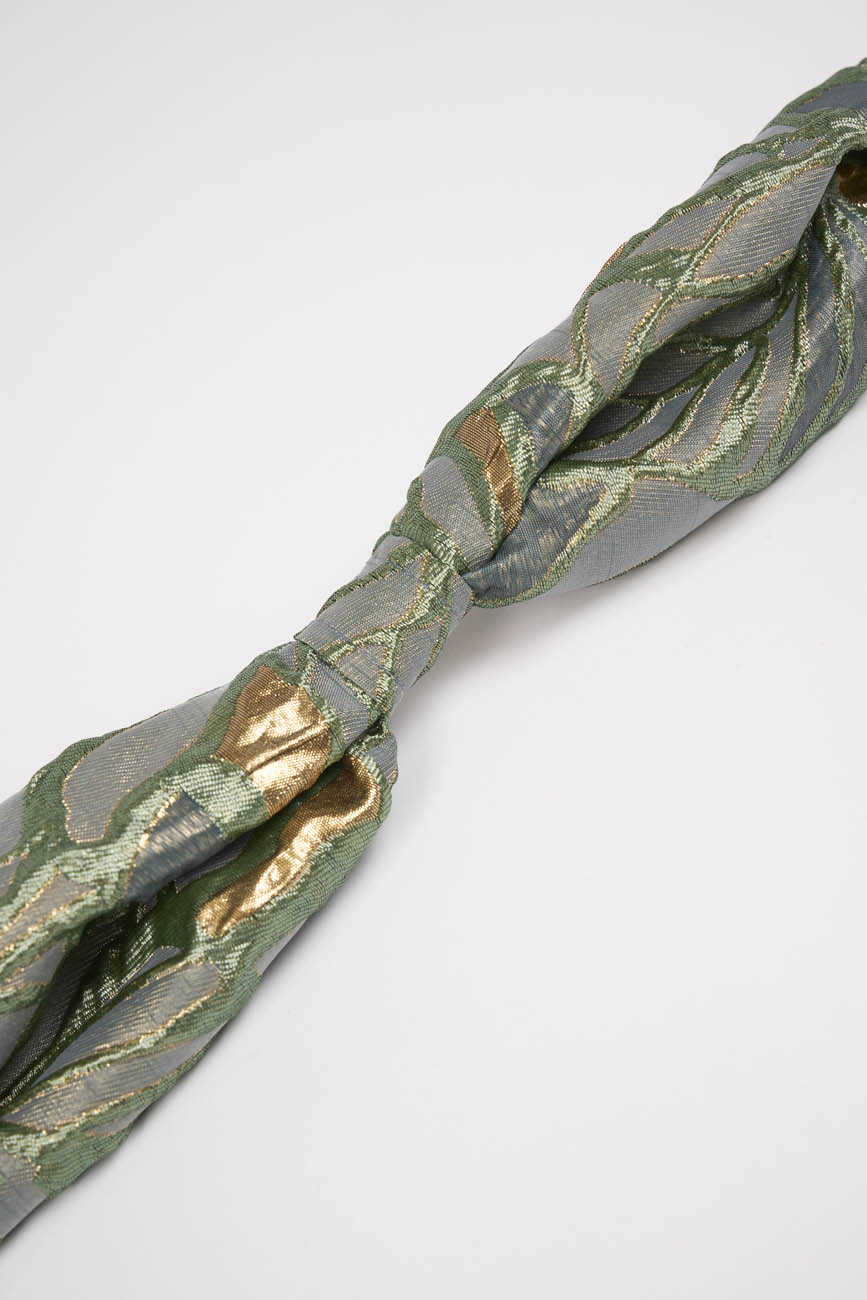 3. Fascia Verde Dettaglio Fiocco