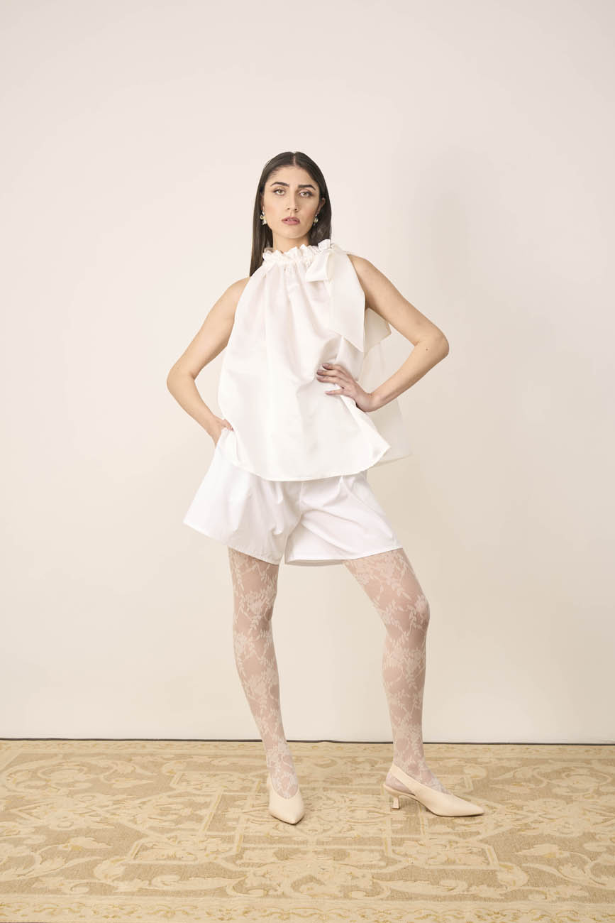 3. Short Bianco Styling