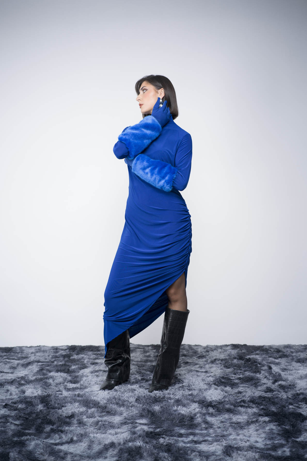 3. Guanti Blu Styling