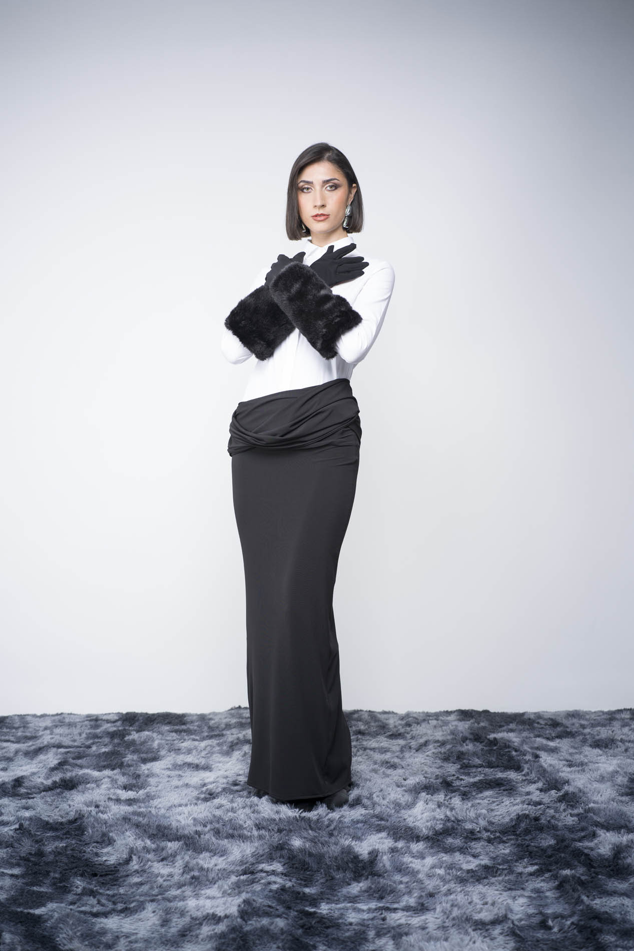 3. Guanti Neri Styling